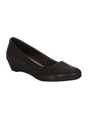brown slip on pumps - 16925868 - Standard Image - 2