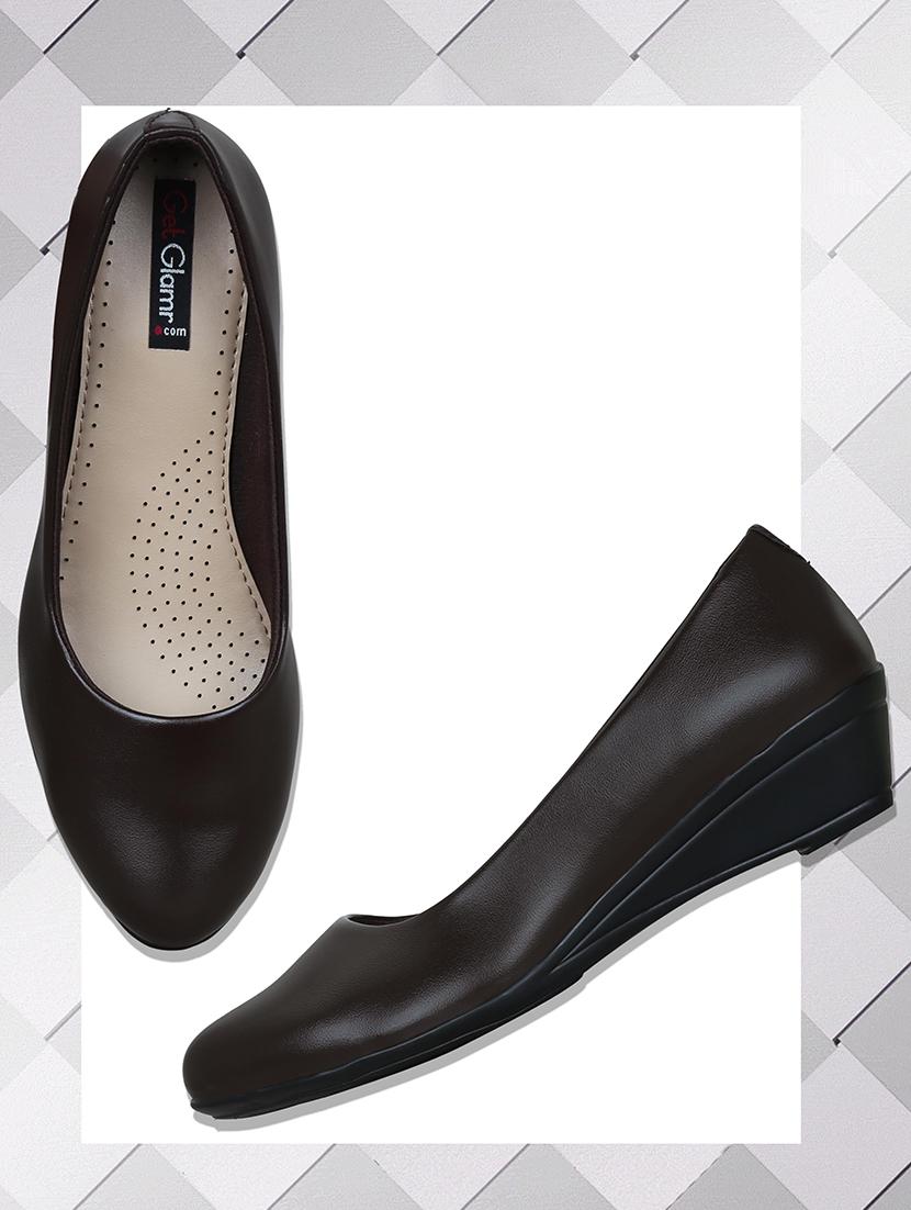 brown slip on pumps - 16925868 - Zoom Image - 1