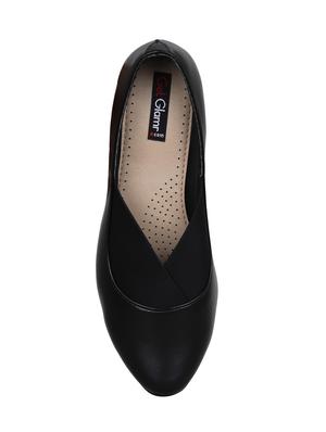 black slip on pumps - 16925870 - Standard Image - 5