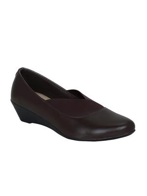 brown slip on pumps - 16925871 - Standard Image - 2