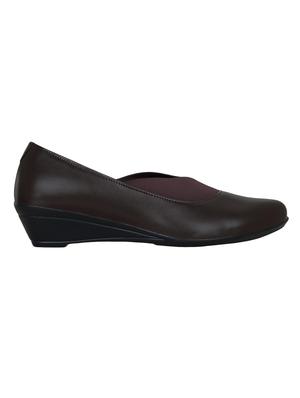 brown slip on pumps - 16925871 - Standard Image - 3