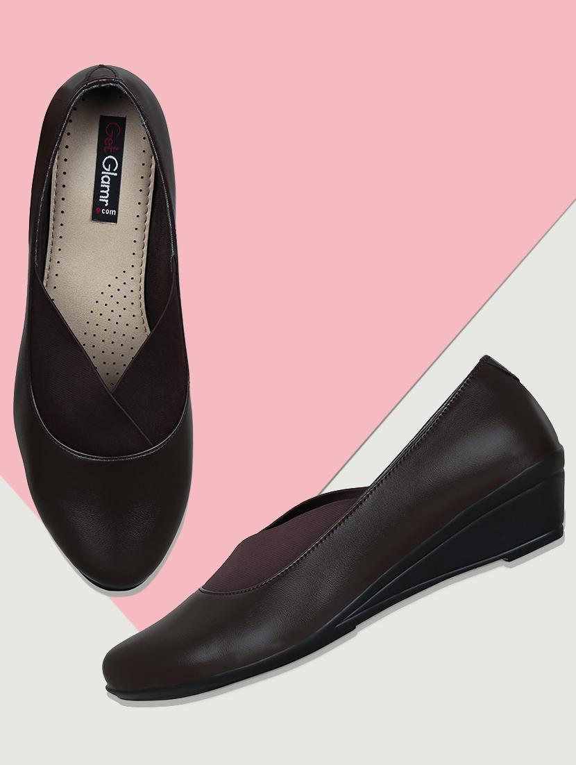 brown slip on pumps - 16925871 - Zoom Image - 1
