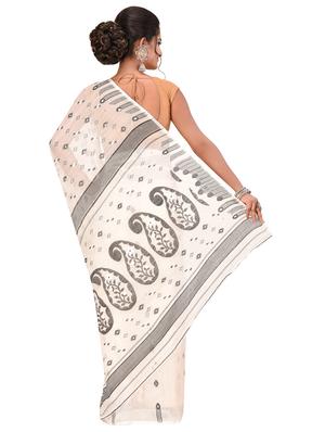 ethnic motif jamdani saree - 16926113 - Standard Image - 2