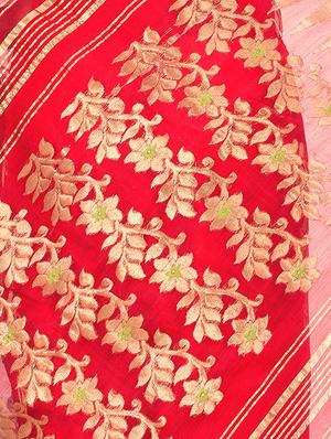 ethnic motif jamdani saree - 16926119 - Standard Image - 3
