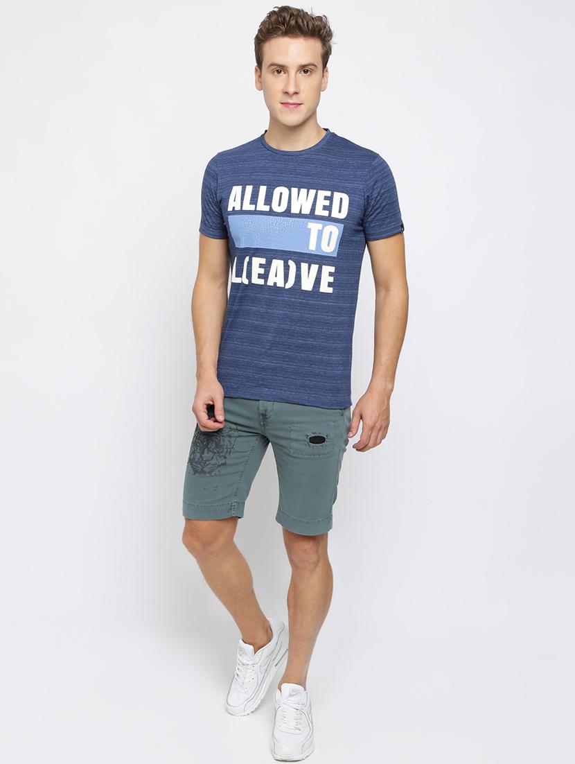 grey printed shorts - 16926639 - Zoom Image - 4