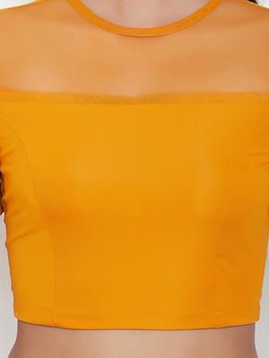 bell sleeves solid blouse - 16928130 - Standard Image - 5