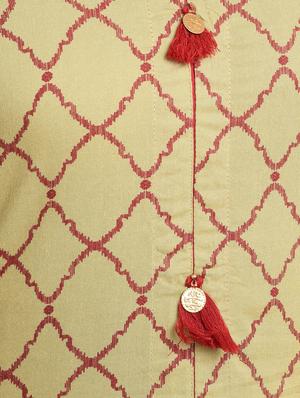 printed straight kurta - 16928262 - Standard Image - 5