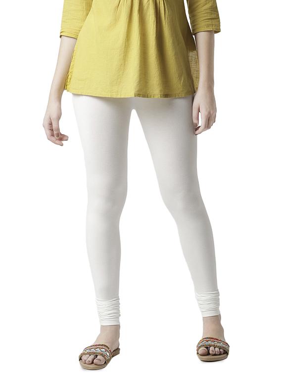 white viscose leggings - 16928910 - Zoom Image - 1