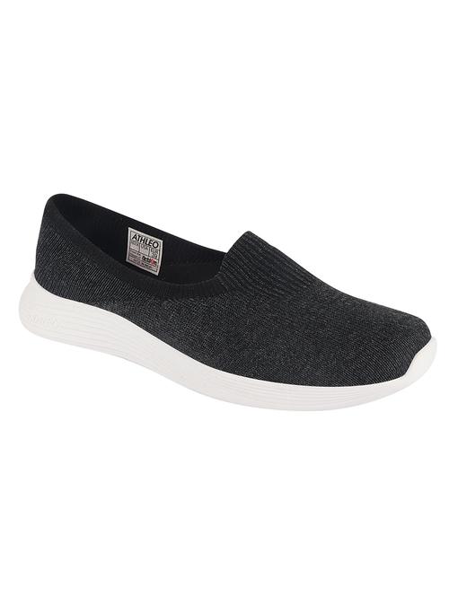 black slip on sports shoes - 16929475 - Very Small Image - 1