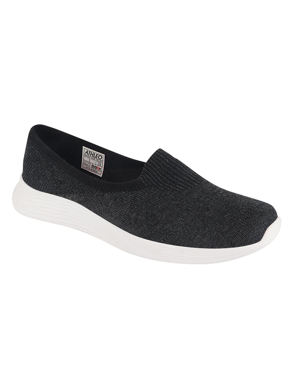 black slip on sports shoes - 16929475 - Zoom Image - 1