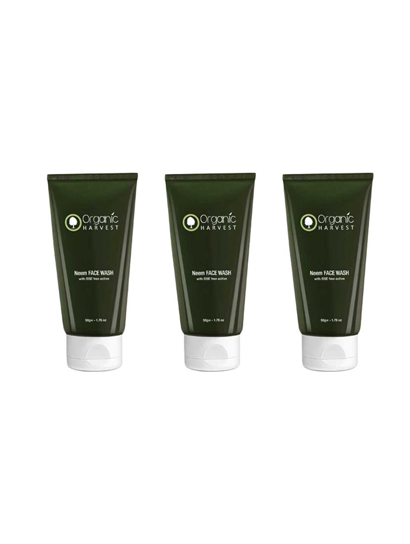 oganic harvest face wash - neem (bse free activ), 50gm - 16929488 - Zoom Image - 1