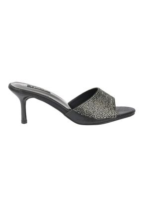 black slip on sandals - 16931160 - Standard Image - 2