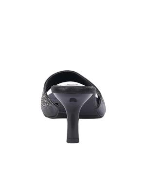 black slip on sandals - 16931160 - Standard Image - 3