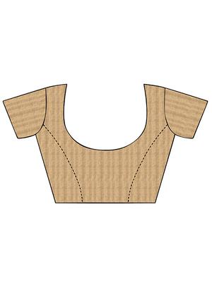 stripe printed saree with blouse - 16931914 - Standard Image - 3