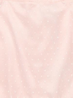 pink cotton blend frock - 16931951 - Standard Image - 3