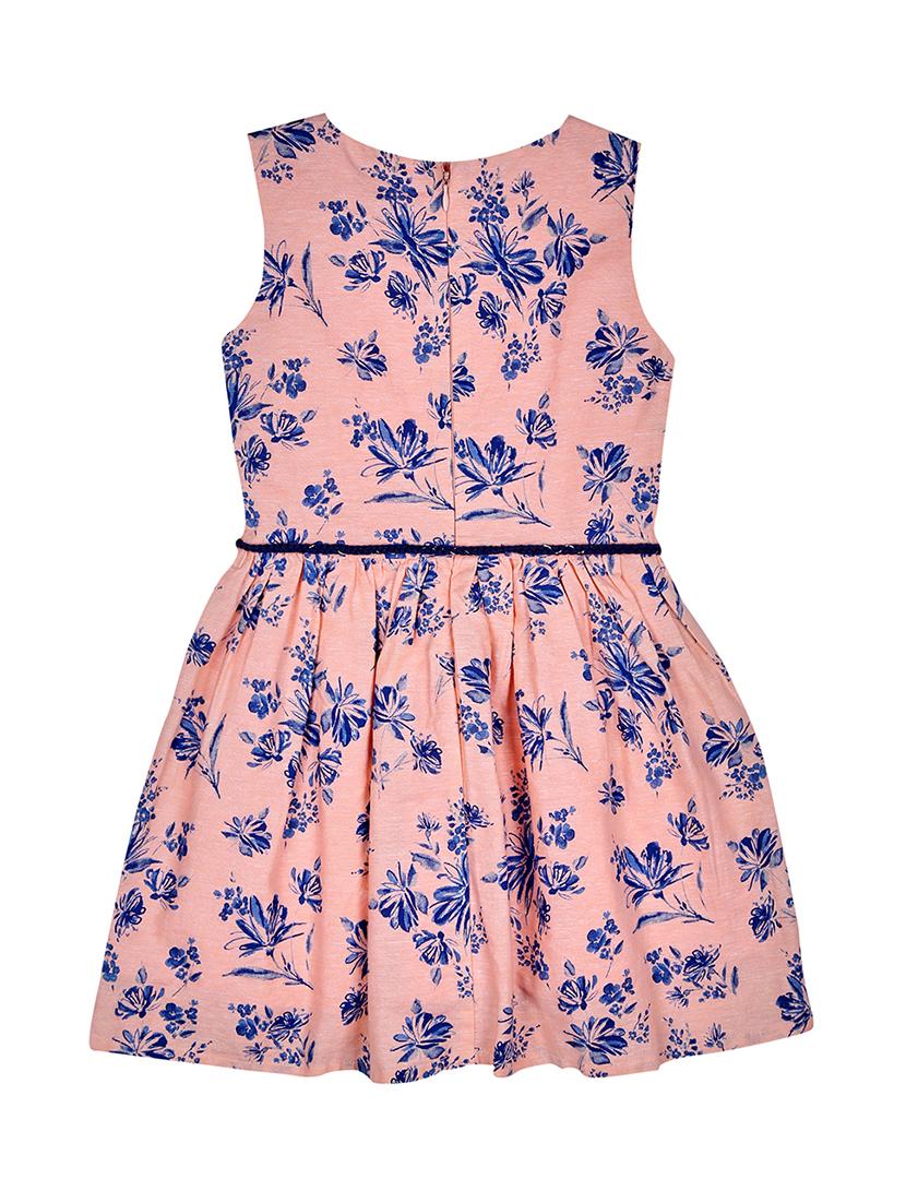 pink cotton blend frock - 16931954 - Zoom Image - 2