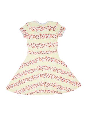 pink cotton blend frock - 16931956 - Standard Image - 2