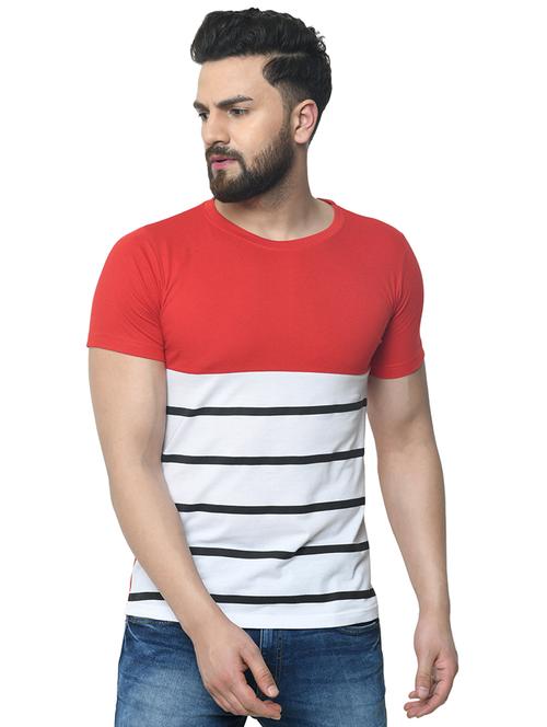 red striped t-shirt - 16933320 - Standard Image - 1