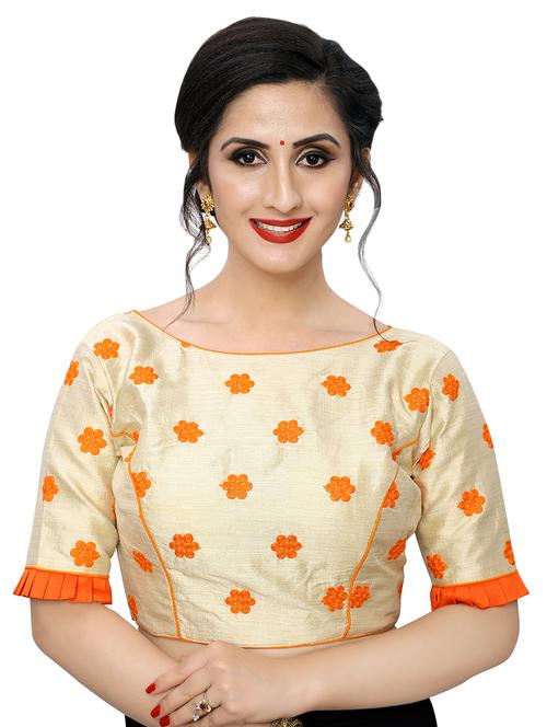 back detail embroidered blouse - 16933909 - Standard Image - 1
