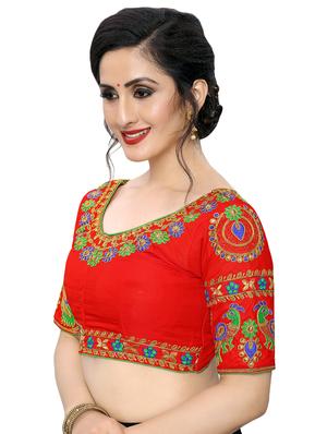 back detail embroidered blouse - 16933921 - Standard Image - 2