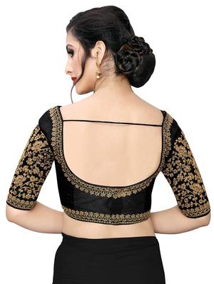 back detail embroidered blouse - 16933924 - Standard Image - 3