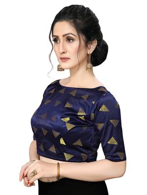 geometrical embroidered blouse - 16933963 - Standard Image - 2