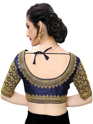back detail embroidered blouse - 16933974 - Standard Image - 3