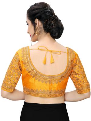 back detail embroidered blouse - 16933979 - Standard Image - 3