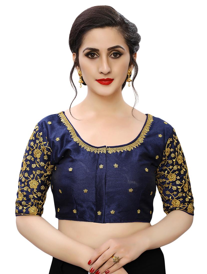 back dori embroidered blouse - 16933989 - Zoom Image - 1