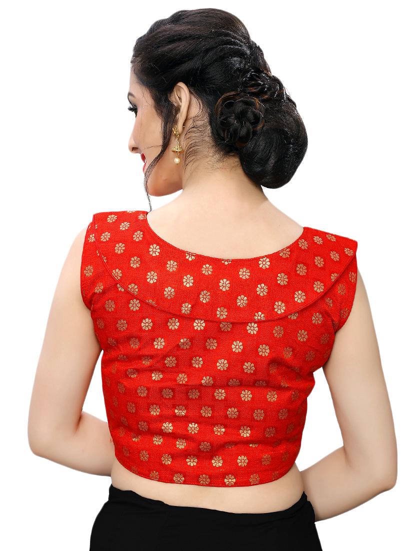 peter pan brocade blouse - 16934013 - Zoom Image - 3