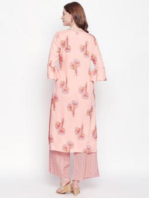 floral kurta palazzo set - 16934245 - Standard Image - 4