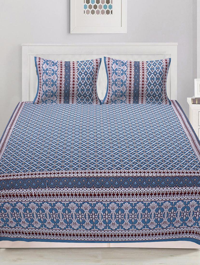 king size double bedsheet with 2 pillow covers - 16934430 - Zoom Image - 1