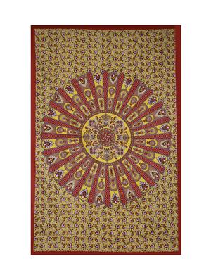 cotton printed single bedsheet - 16934450 - Standard Image - 2