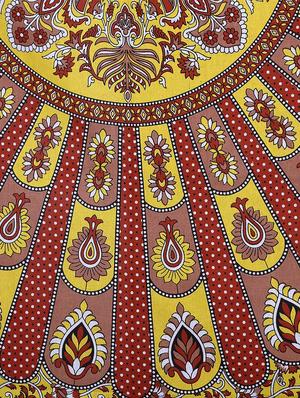 cotton printed single bedsheet - 16934450 - Standard Image - 3