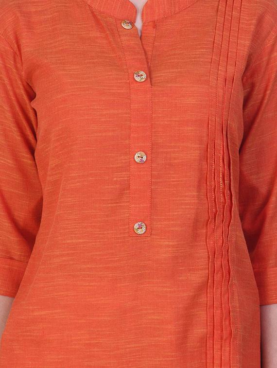 solid kurta pant set - 16934601 - Zoom Image - 4