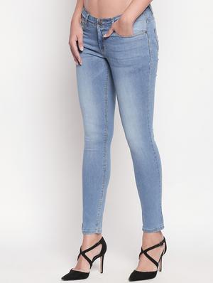 mid rise stone washed jeans - 16935440 - Standard Image - 2