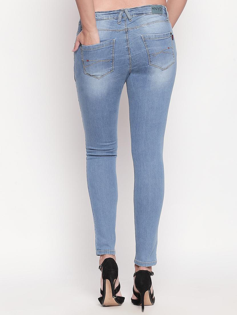 mid rise stone washed jeans - 16935440 - Zoom Image - 3