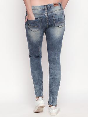 mid rise stone washed jeans - 16935441 - Standard Image - 3