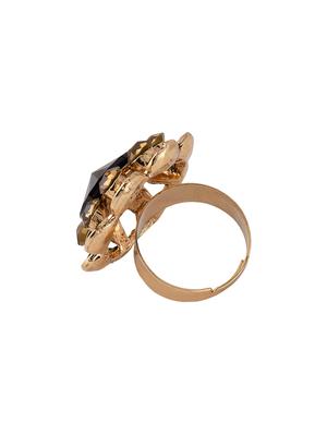 black brass finger ring - 16935686 - Standard Image - 3