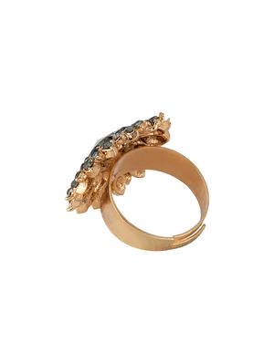 black brass finger ring - 16935687 - Standard Image - 3