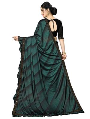 ruffle printed saree with blouse - 16936061 - Standard Image - 2