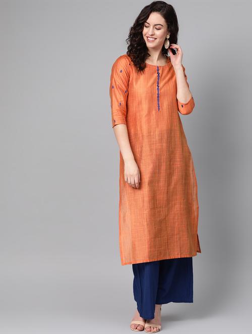 women's straight kurta - 16936127 -  Standard Image - 0