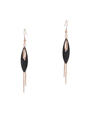black metal drop earring - 16936234 - Standard Image - 2