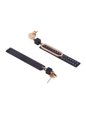 black metal drop earring - 16936235 - Standard Image - 3