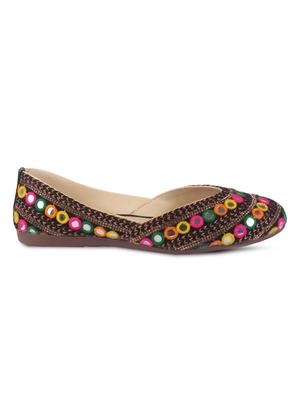 black slip on ballerinas - 16936343 - Standard Image - 2