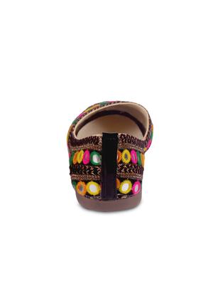 black slip on ballerinas - 16936343 - Standard Image - 3