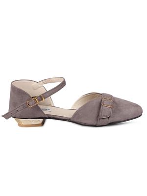 grey closed back sandals - 16936345 - Standard Image - 2