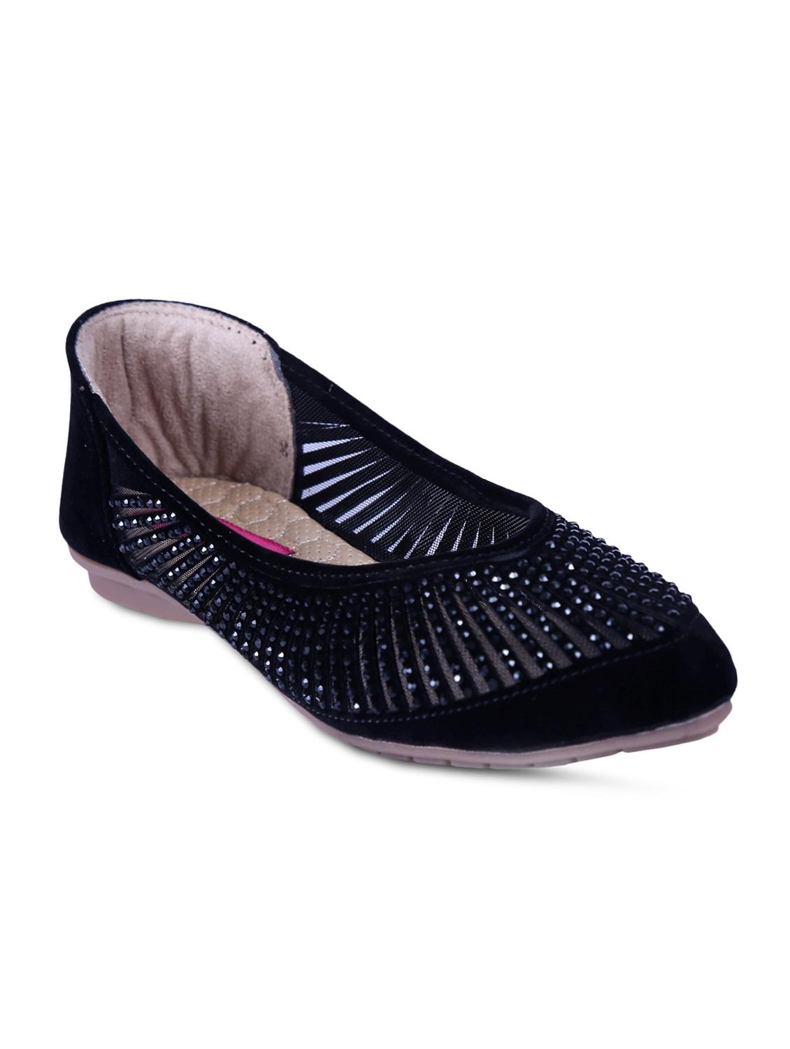 black slip on ballerinas - 16936373 - Zoom Image - 1