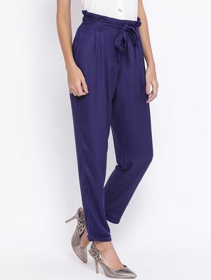 tie up waist peg trouser - 16936448 - Standard Image - 2
