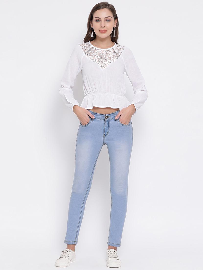 raglan sleeved blouson top - 16936552 - Zoom Image - 4